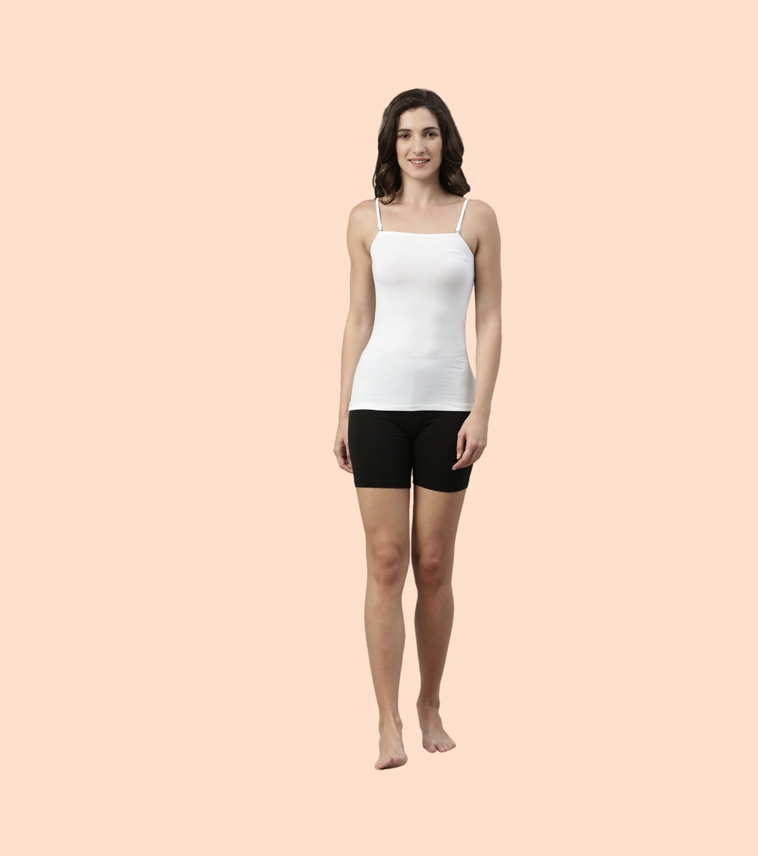 Essentials Stretch Cotton Cycling Shorts