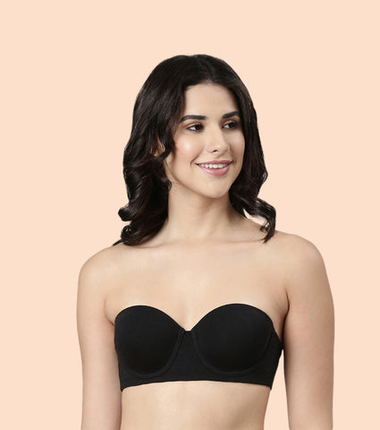 Enamor Multiway Bra For Women | High Coverage Cotton Strapless Bra For No Spill Coverage | A078Enamor Multiway Bra For Women | High Coverage Cotton Strapless Bra For No Spill Coverage | A078