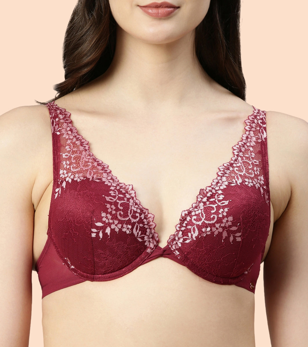 Perfect Plunge Push-up Bra