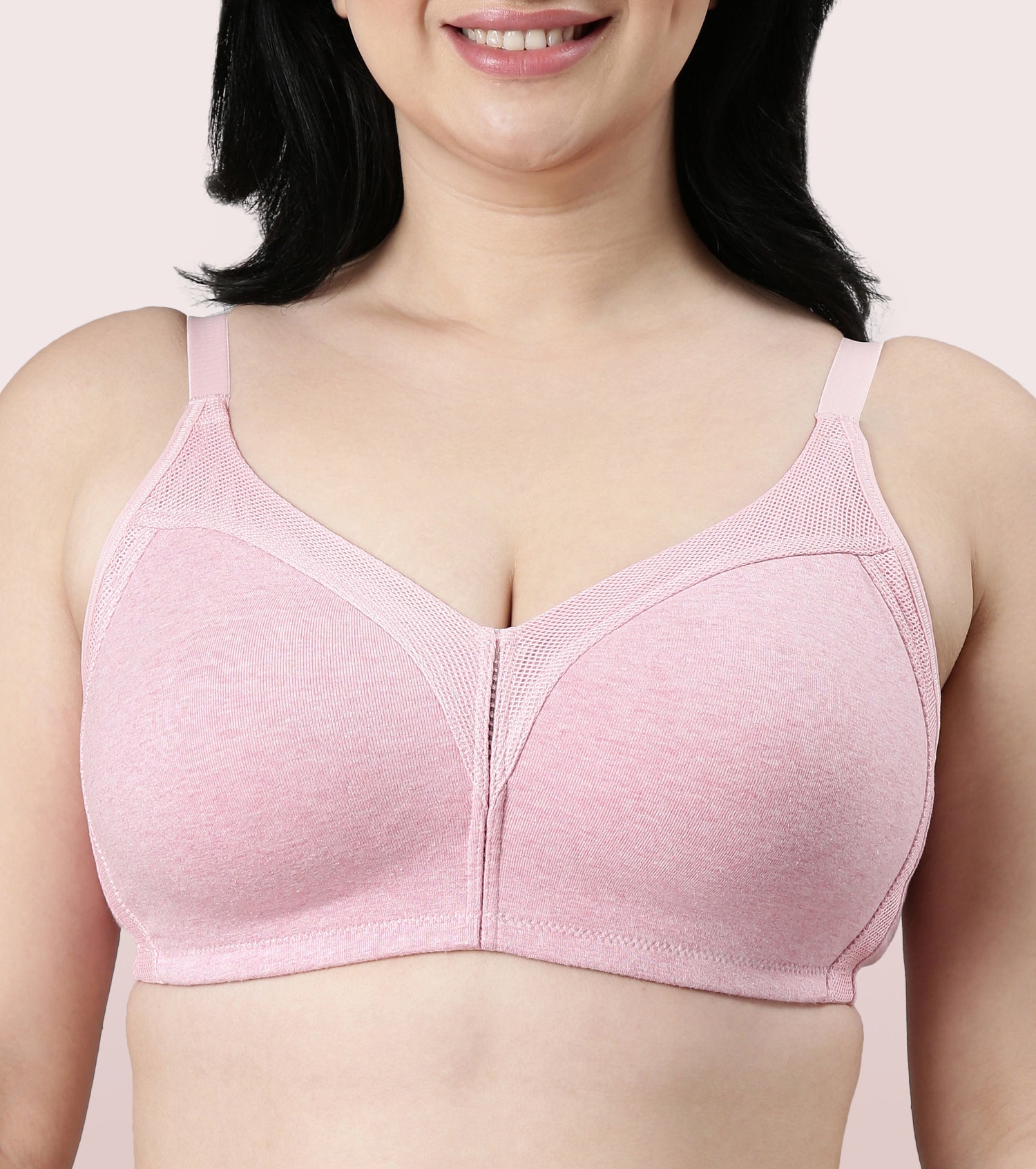 Underwire for Average Size Figure Types in 32B Bra Size Nude Comfort Strap,  Moulded and Seamless Bras