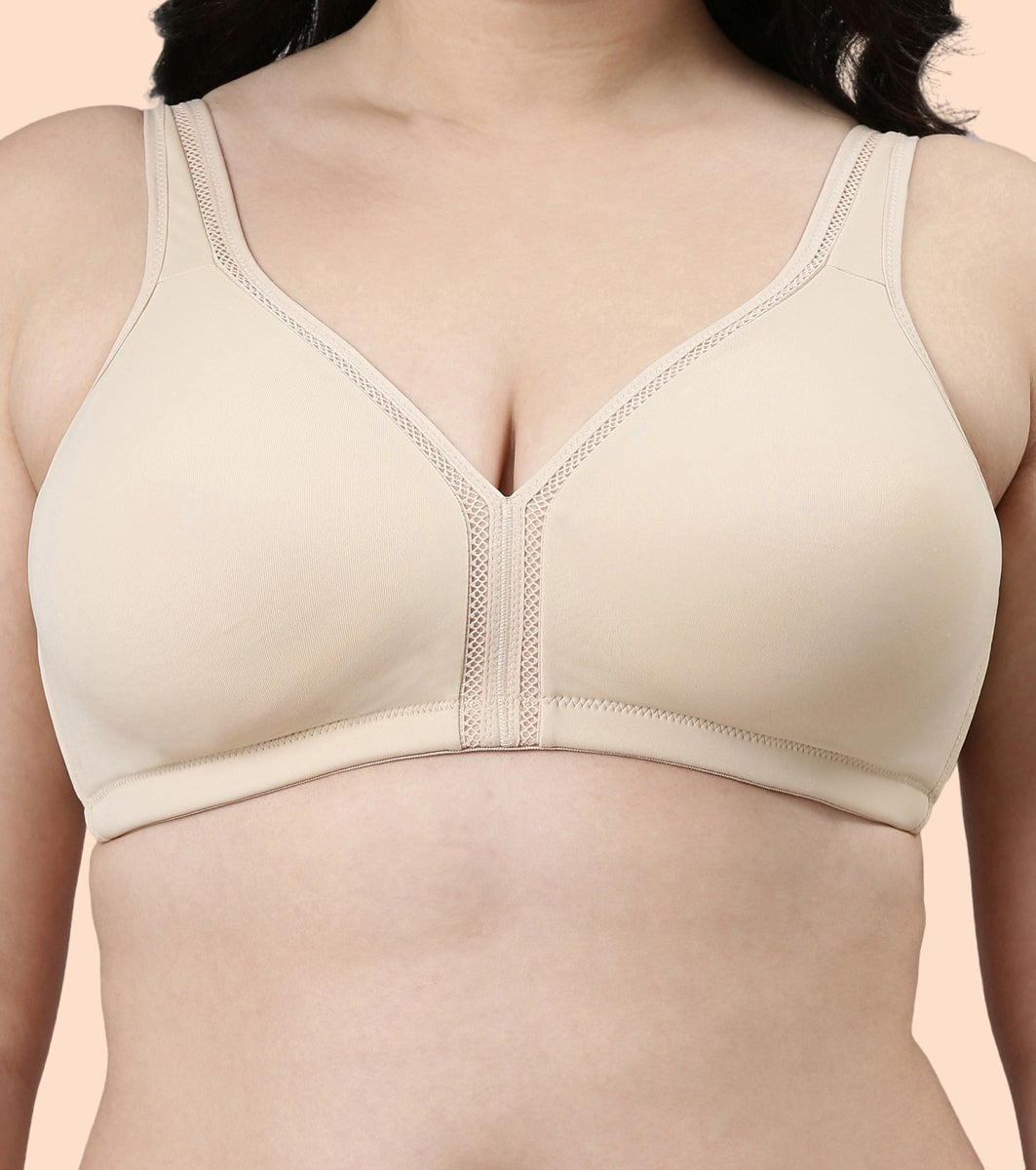 Plush Comfort Full Support Bra