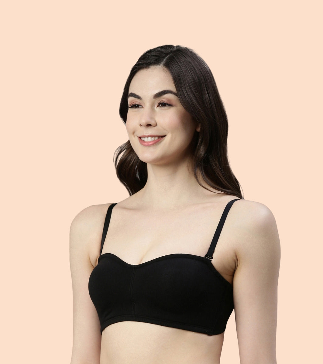 Perfect Shaping Cotton Strapless Bra | A019