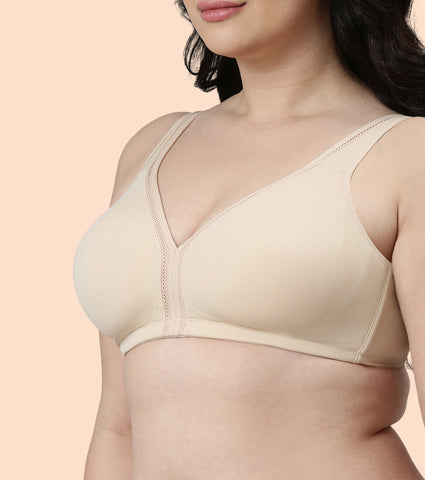 Plush Comfort Full Support Bra