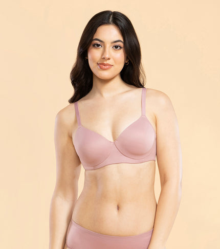 Enamor F123 Air-Brush Soft Perfect Lift Bra with Versatile U-Shape Back