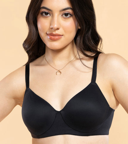 Enamor F123 Air-Brush Soft Perfect Lift Bra with Versatile U-Shape Back