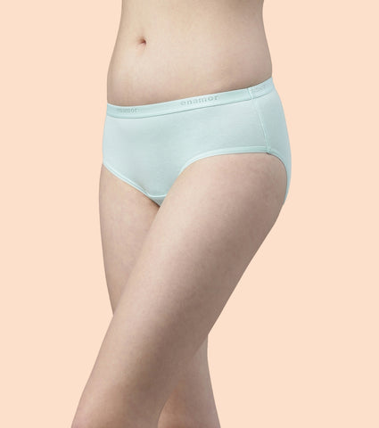 Hipster Panty | Full Coverage & Mid Waist -Pack Of 3-Colors And Print May Vary