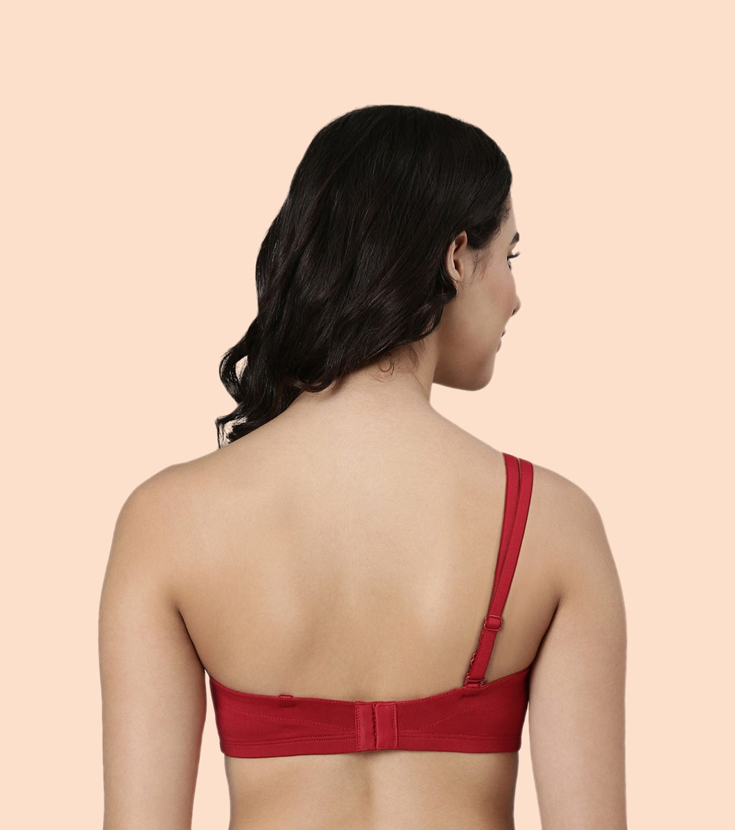 Enamor Multiway Bra For Women | High Coverage Cotton Strapless Bra For No Spill Coverage | A078Enamor Multiway Bra For Women | High Coverage Cotton Strapless Bra For No Spill Coverage | A078