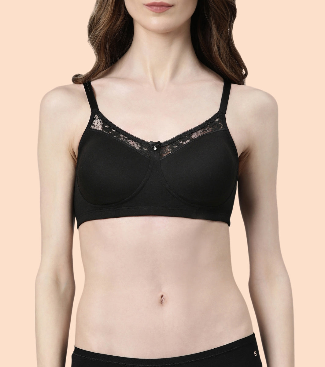 Enamor Durable Full Support Stay New Bra | A073