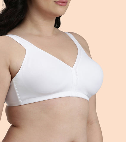 Plush Comfort Full Support Bra