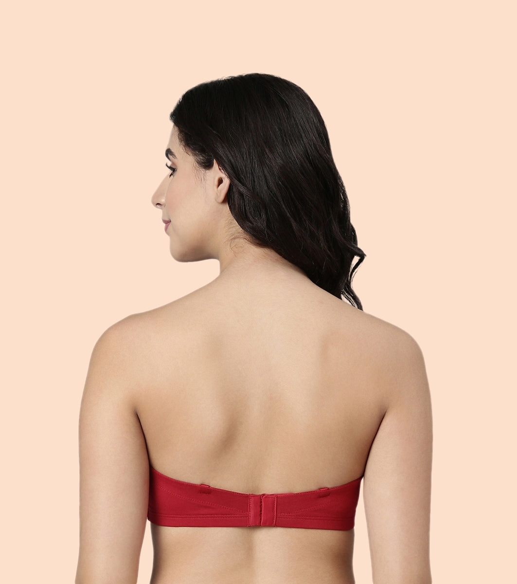 Enamor Multiway Bra For Women | High Coverage Cotton Strapless Bra For No Spill Coverage | A078Enamor Multiway Bra For Women | High Coverage Cotton Strapless Bra For No Spill Coverage | A078