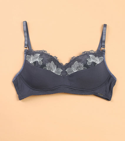 Enamor F144 Luxe Wirefree Balconette Bra - Padded, Medium Coverage