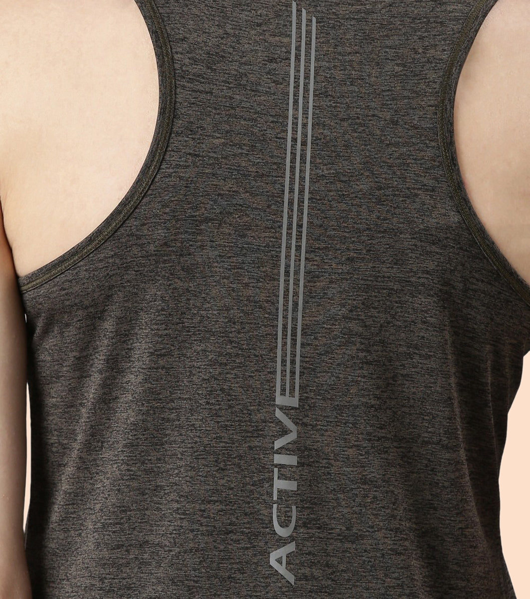 Athleisure- A308
BASIC WORKOUT TANK | DRY FIT RACER TANK WITH REFECTIVE GRAPHIC
RELAXED FIT | REGULAR LENGTH