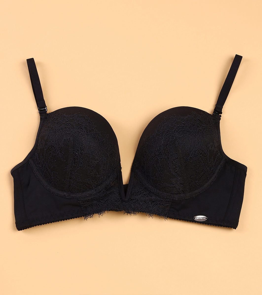 Enamor F141 Eyelash Victory Bra - Padded, Wired, Medium Coverage, Mild Push-Up