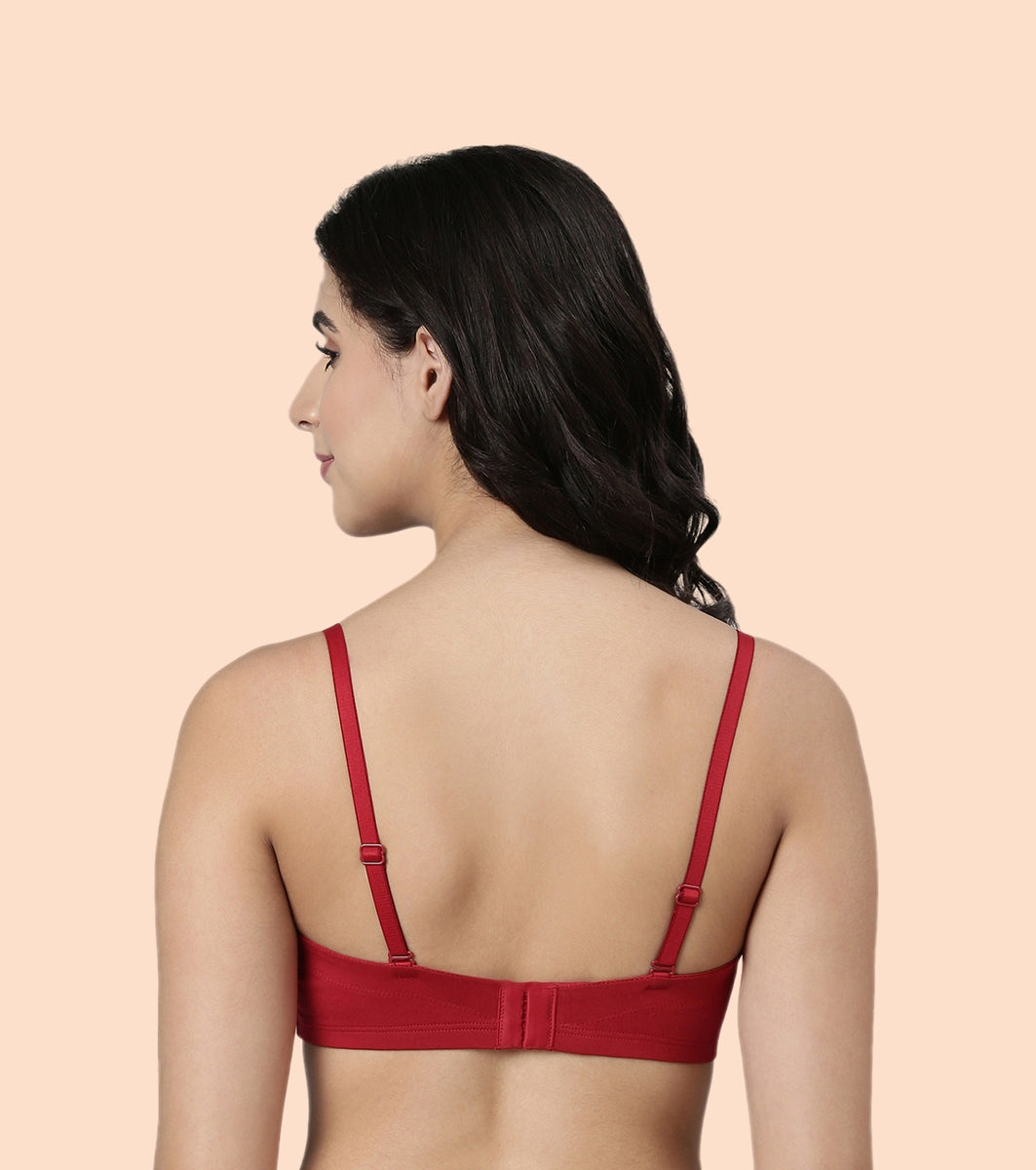 Enamor Multiway Bra For Women | High Coverage Cotton Strapless Bra For No Spill Coverage | A078Enamor Multiway Bra For Women | High Coverage Cotton Strapless Bra For No Spill Coverage | A078