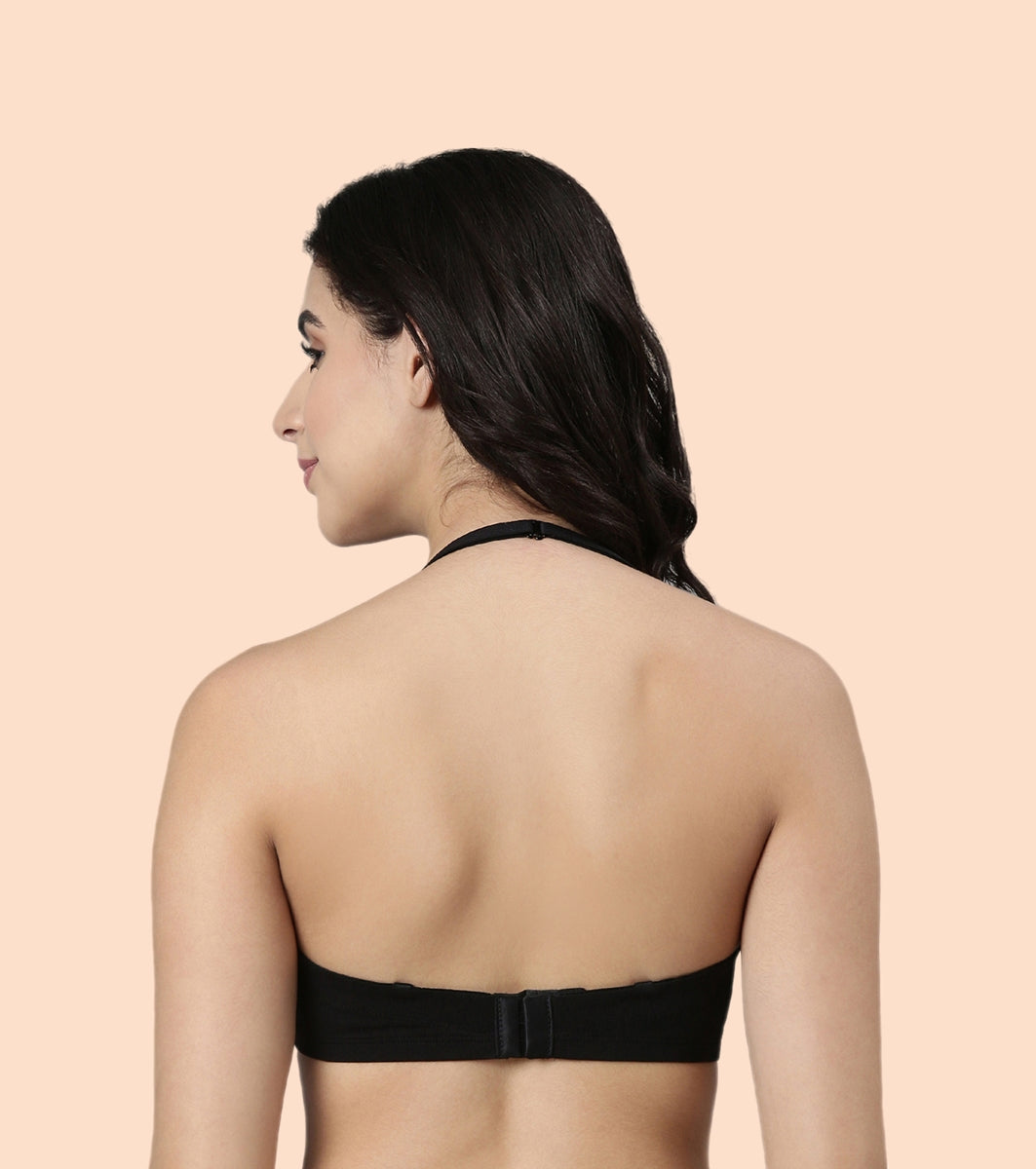 Enamor Multiway Bra For Women | High Coverage Cotton Strapless Bra For No Spill Coverage | A078Enamor Multiway Bra For Women | High Coverage Cotton Strapless Bra For No Spill Coverage | A078