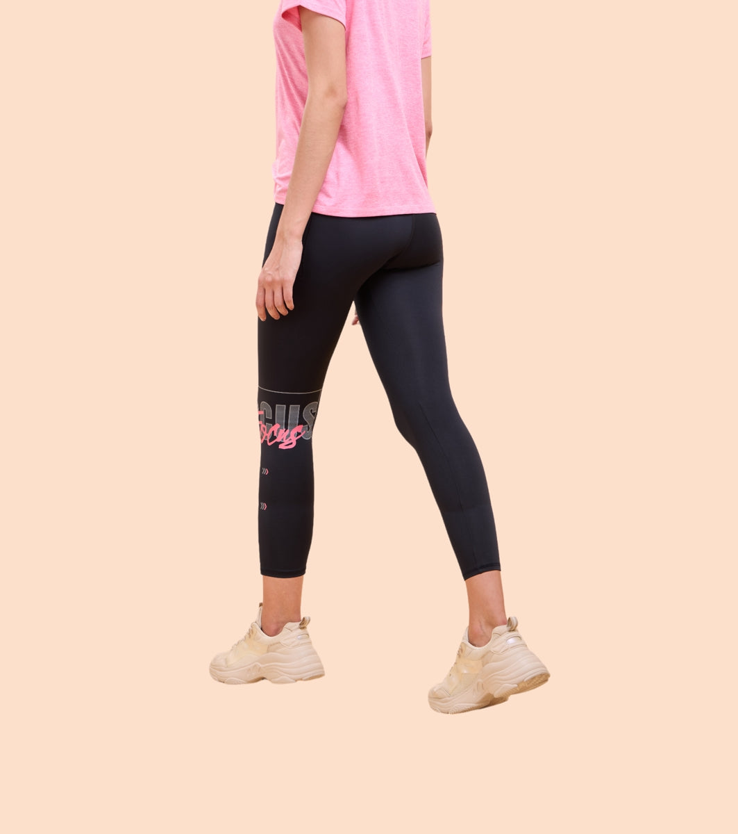 Enamor A606 Calm Legging - Dry Fit High Waist Basic Workout Leggings for Active Comfort