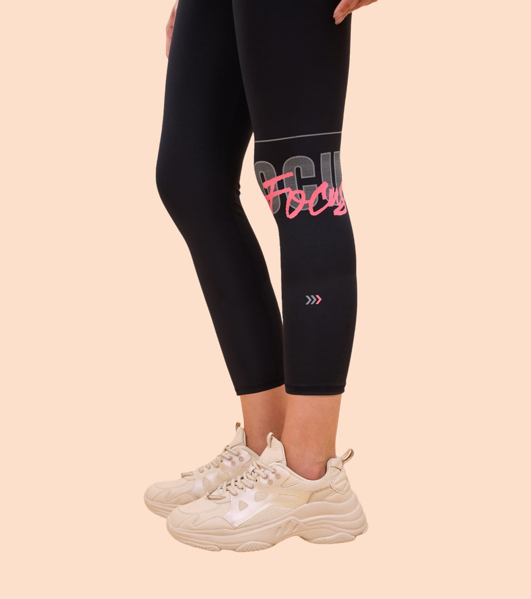 Enamor A606 Calm Legging - Dry Fit High Waist Basic Workout Leggings for Active Comfort