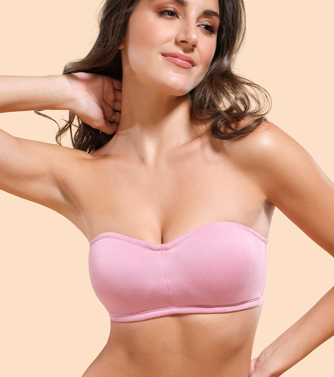 Perfect Shaping Cotton Strapless Bra | A019