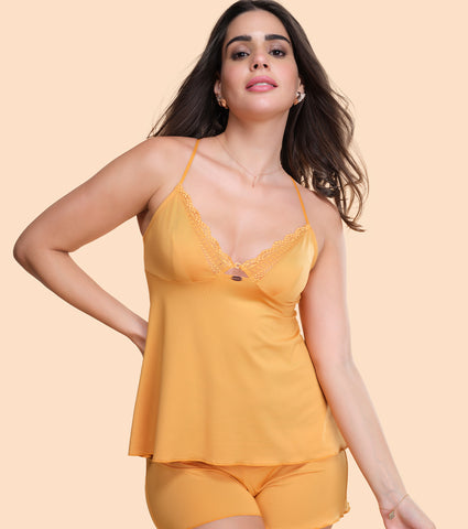 ENAMOR 
LACE LOUNGER PYJAMA SET - N125