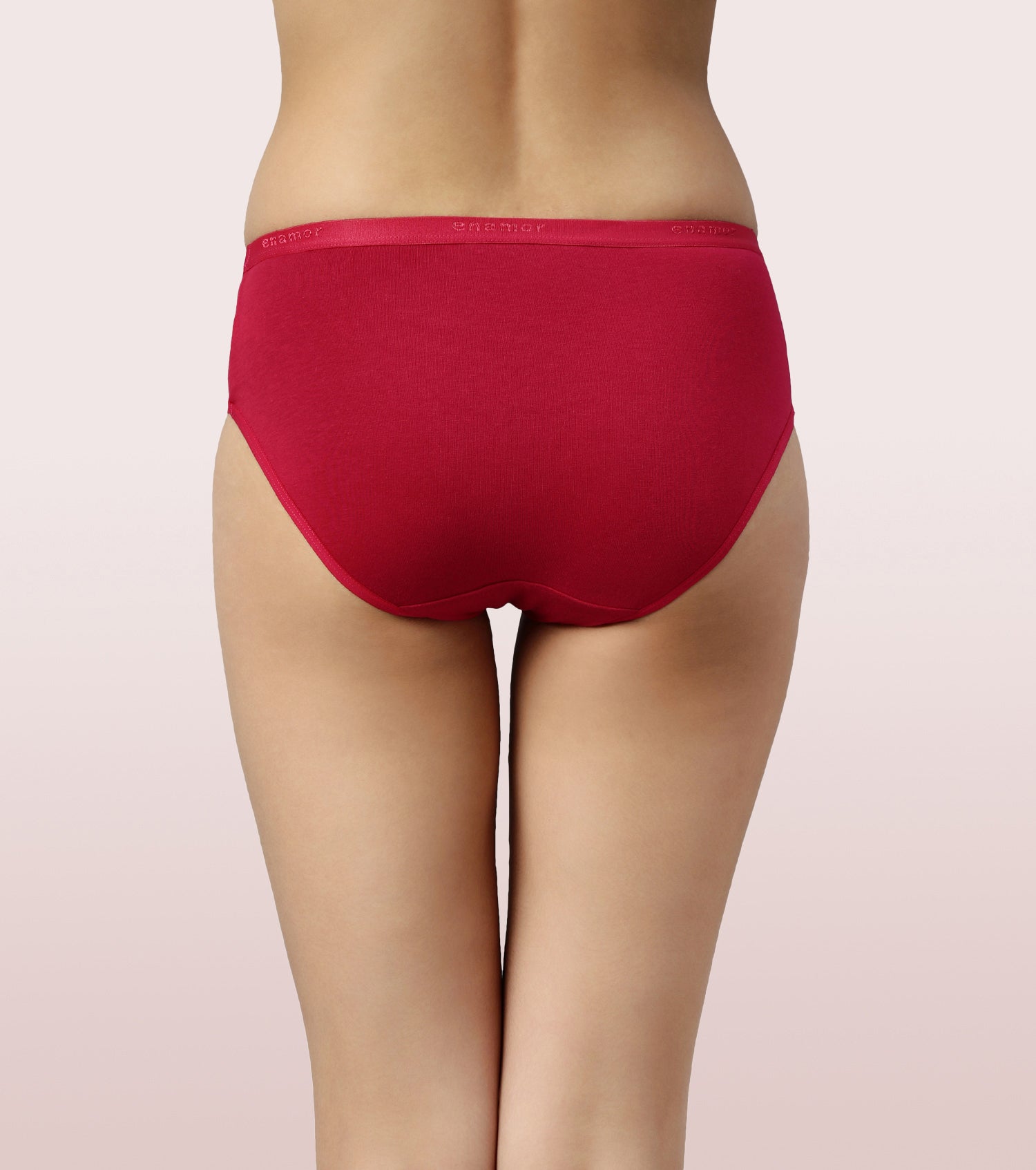 Hipster Panty  Full Coverage & Mid Waist -Pack Of 3-Colors And