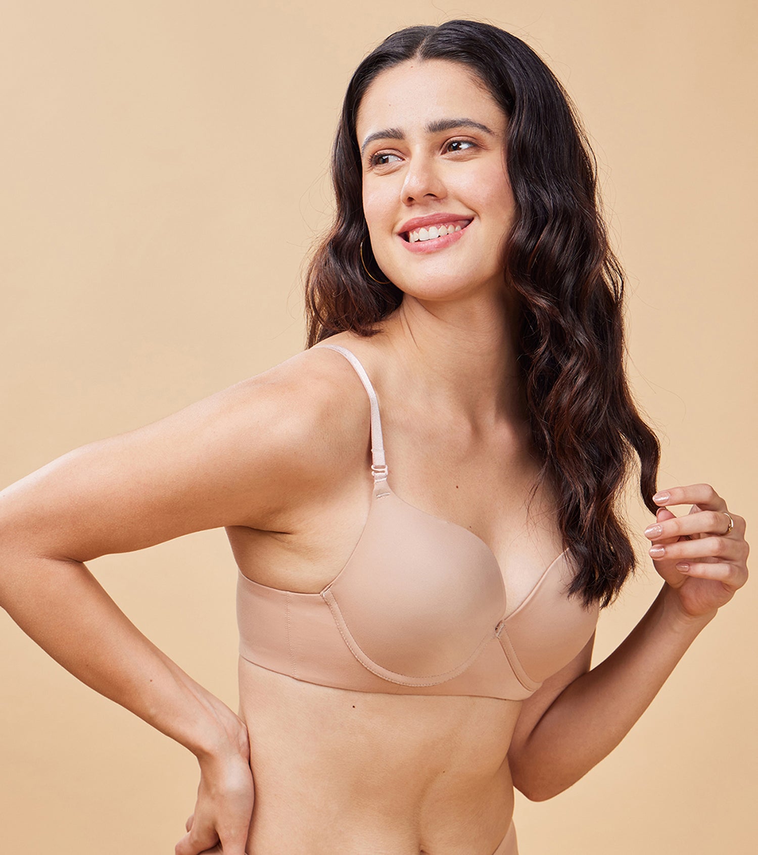 Enamor F132 Padded Wired High-Coverage Multiway Bra