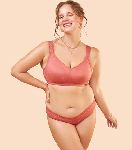 Enamor Body Transform F122 Smooth and Ultra Light Curve Super Support Bra for Women- Full Coverage, Non Padded and Wirefree