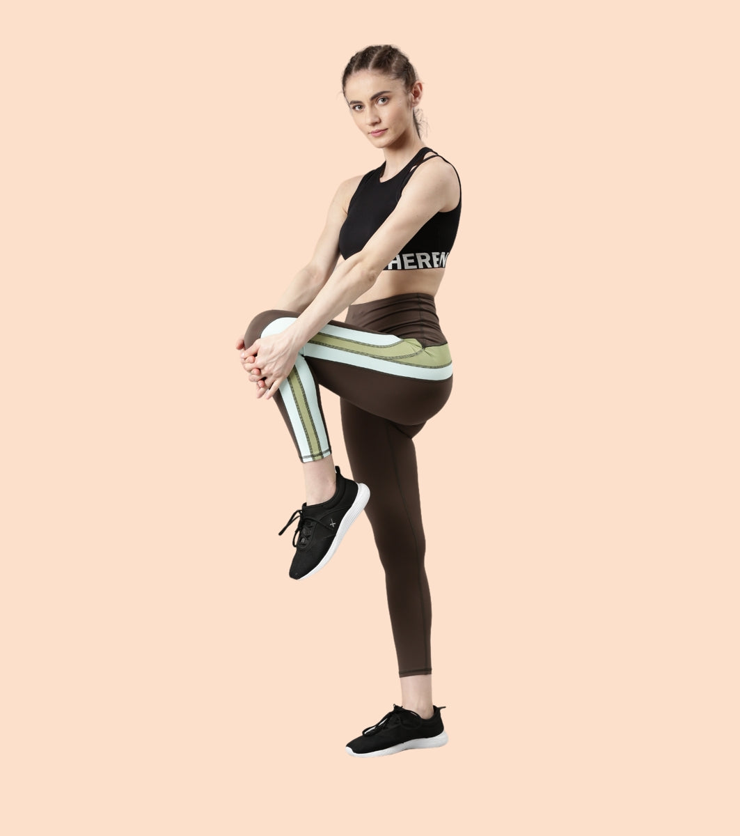 Active Solo Legging | Dry Fit High Waist Activewear Leggings