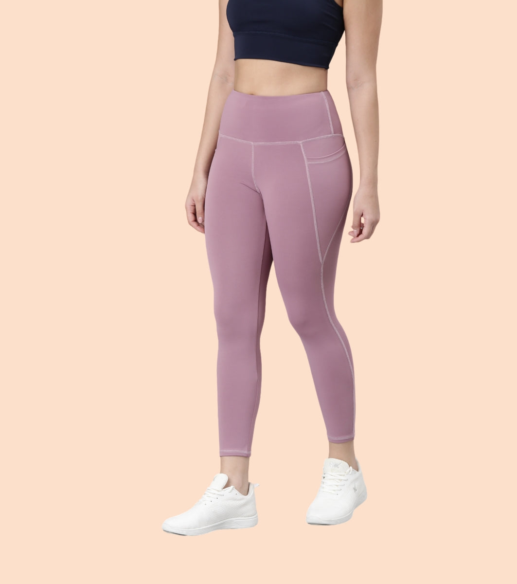 Enamor Basic Workout Legging | Dry Fit High Waist Workout Legging For Women | A605