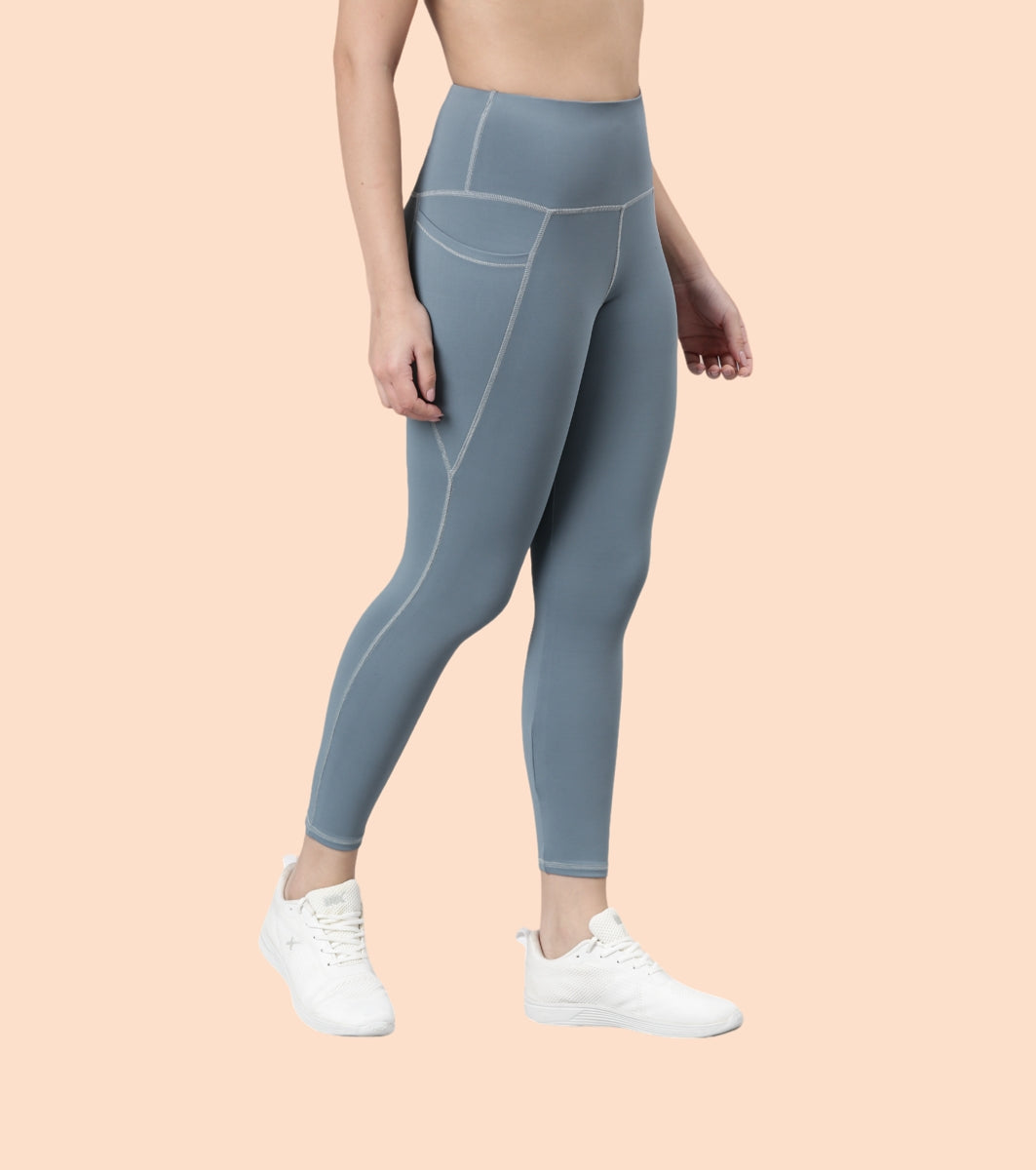 Enamor Basic Workout Legging | Dry Fit High Waist Workout Legging For Women | A605