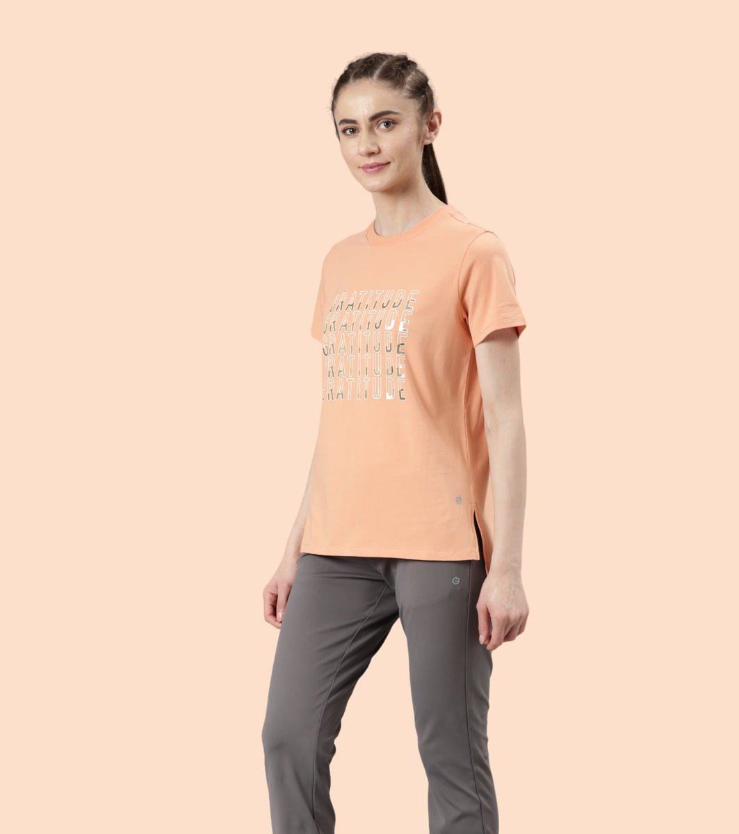 Active Cotton Tee | Short Sleeve Anti-Odour Cotton Tee With Graphic