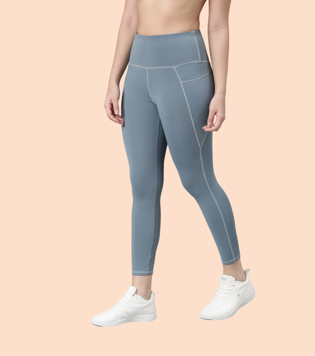 Enamor Basic Workout Legging | Dry Fit High Waist Workout Legging For Women | A605