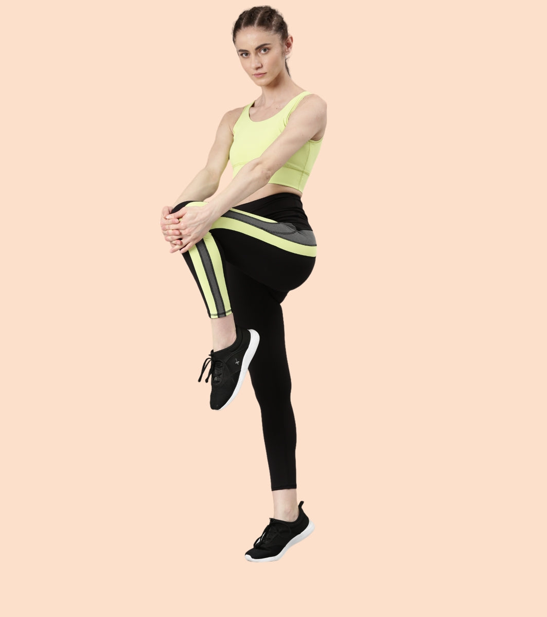 Active Solo Legging | Dry Fit High Waist Activewear Leggings