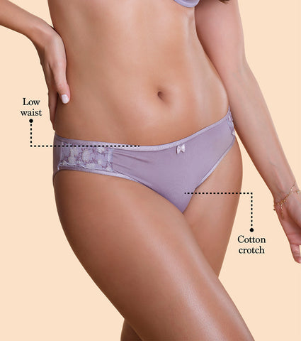 Enamor Soft Grip Low Waist Bikini Panty