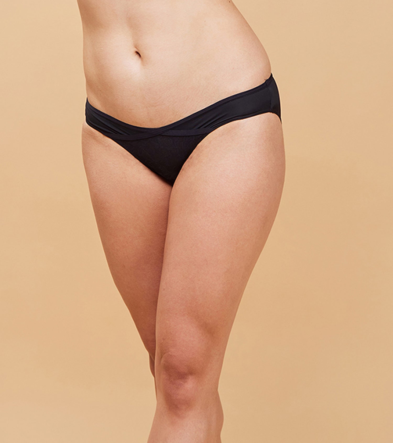 Enamor P138 X-Pattern Low Waist Bikini: Trendy Front X-Shaping, All-Da