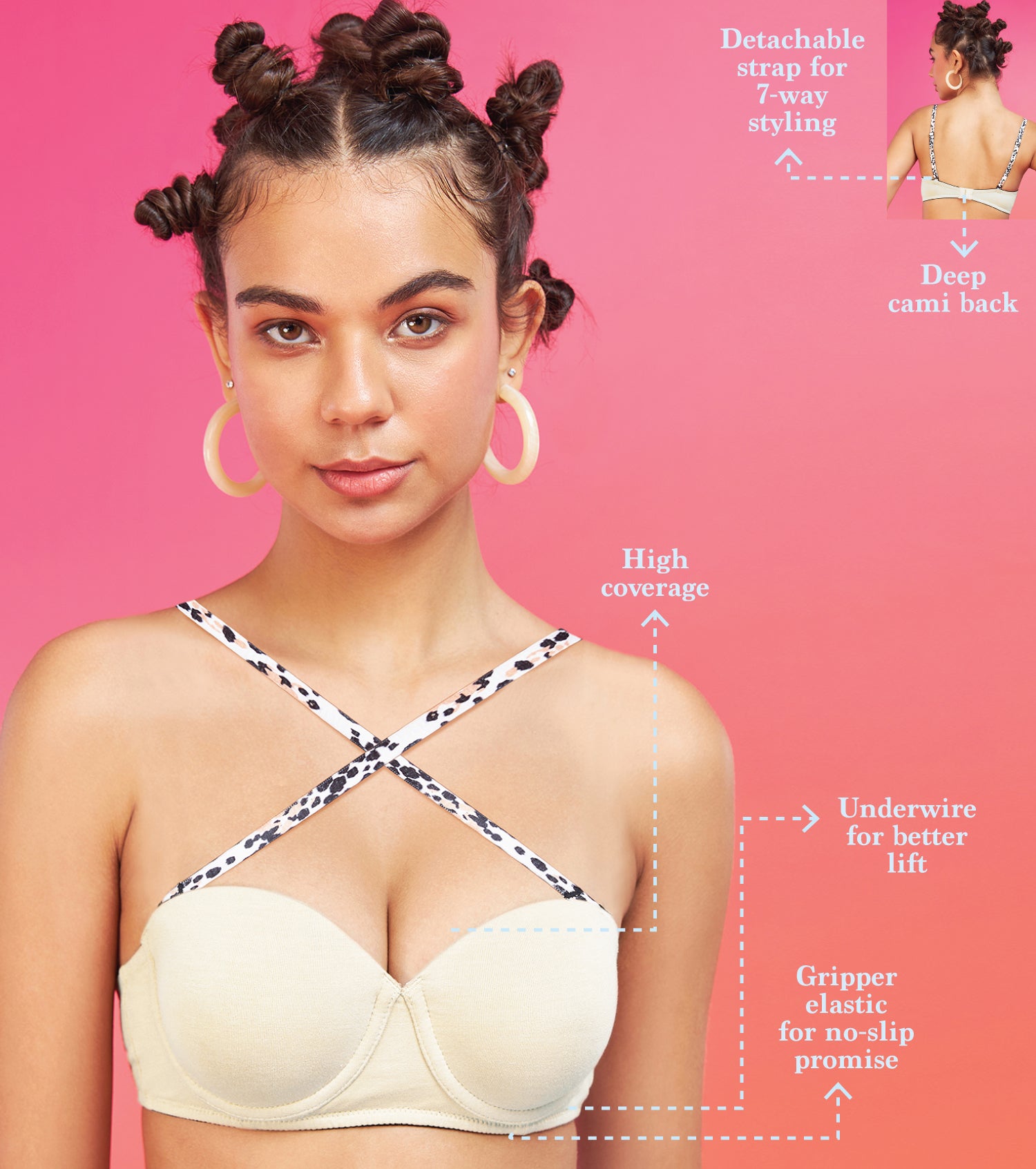 The Low Back Strapless: Toasted Almond