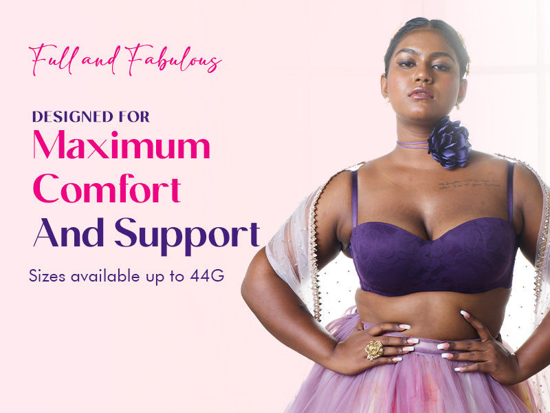 Enamor Full Support Smooth Super Lift Bra For Women - Non-Padded, Non