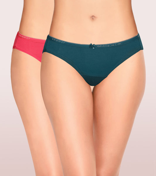 Hipster Panty | Full Coverage & Mid Waist -Assorted-Pack Of 5-Colors And  Print May Vary - MULTICOLORDARK / S