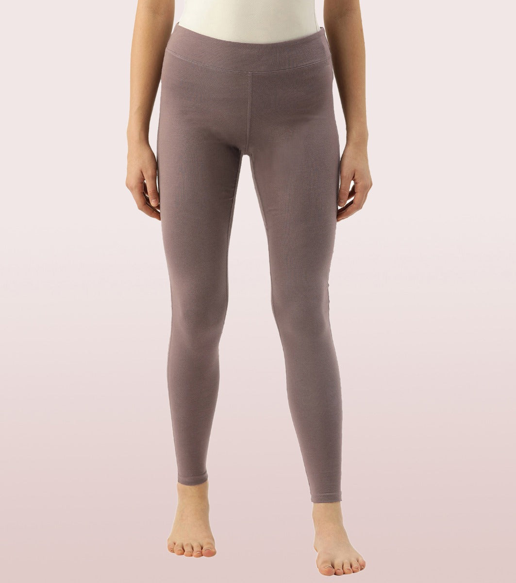 Yoga Legging | Mid Rise Pull-On Lounge Legging With Adjustable Drawstring