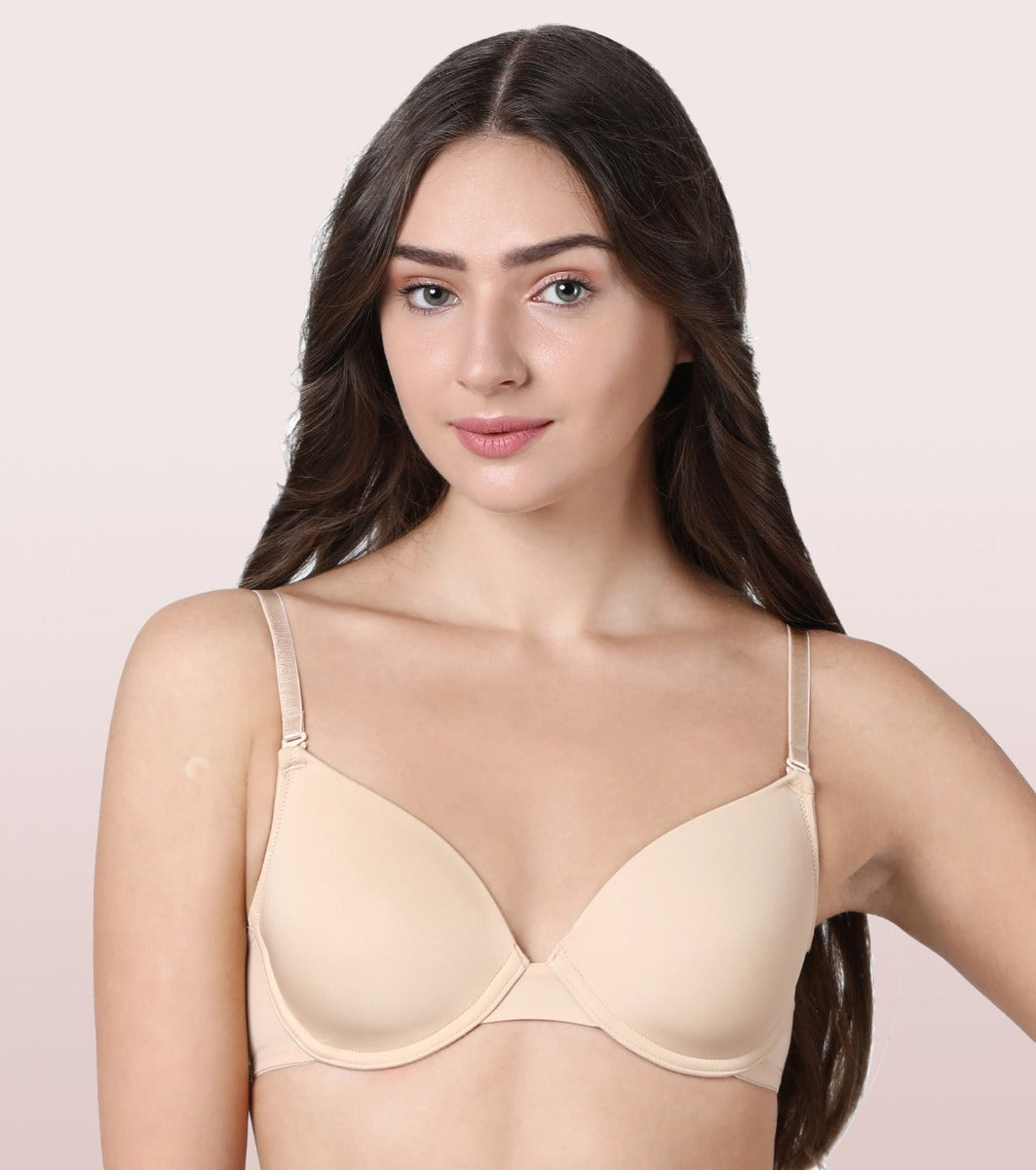 T-shirt Bra with Detachable Straps