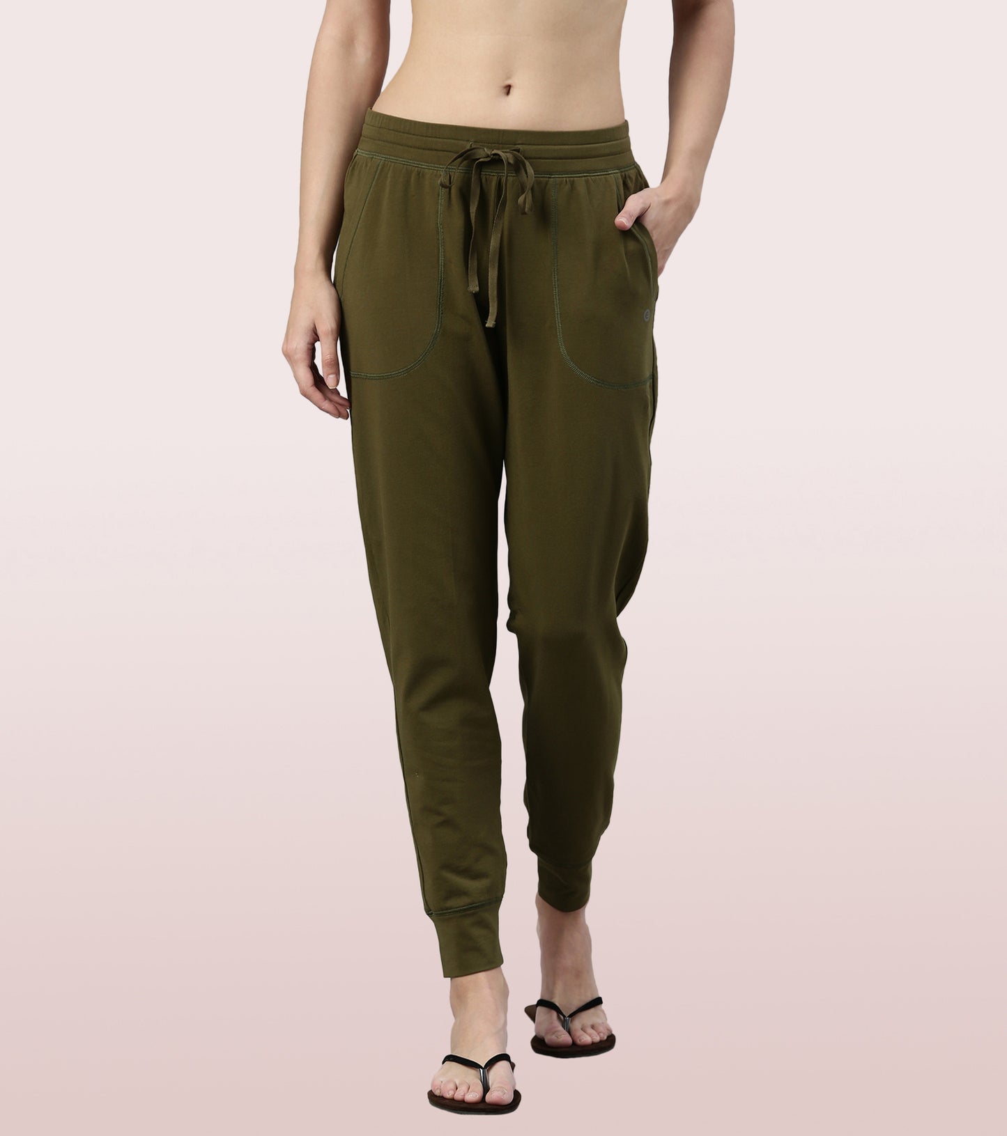 Lounge Jogger | Full Length Cotton Spandex Jogger