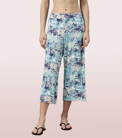 Shop In Culotte | Crop Length Culotte With Smart Side Slits