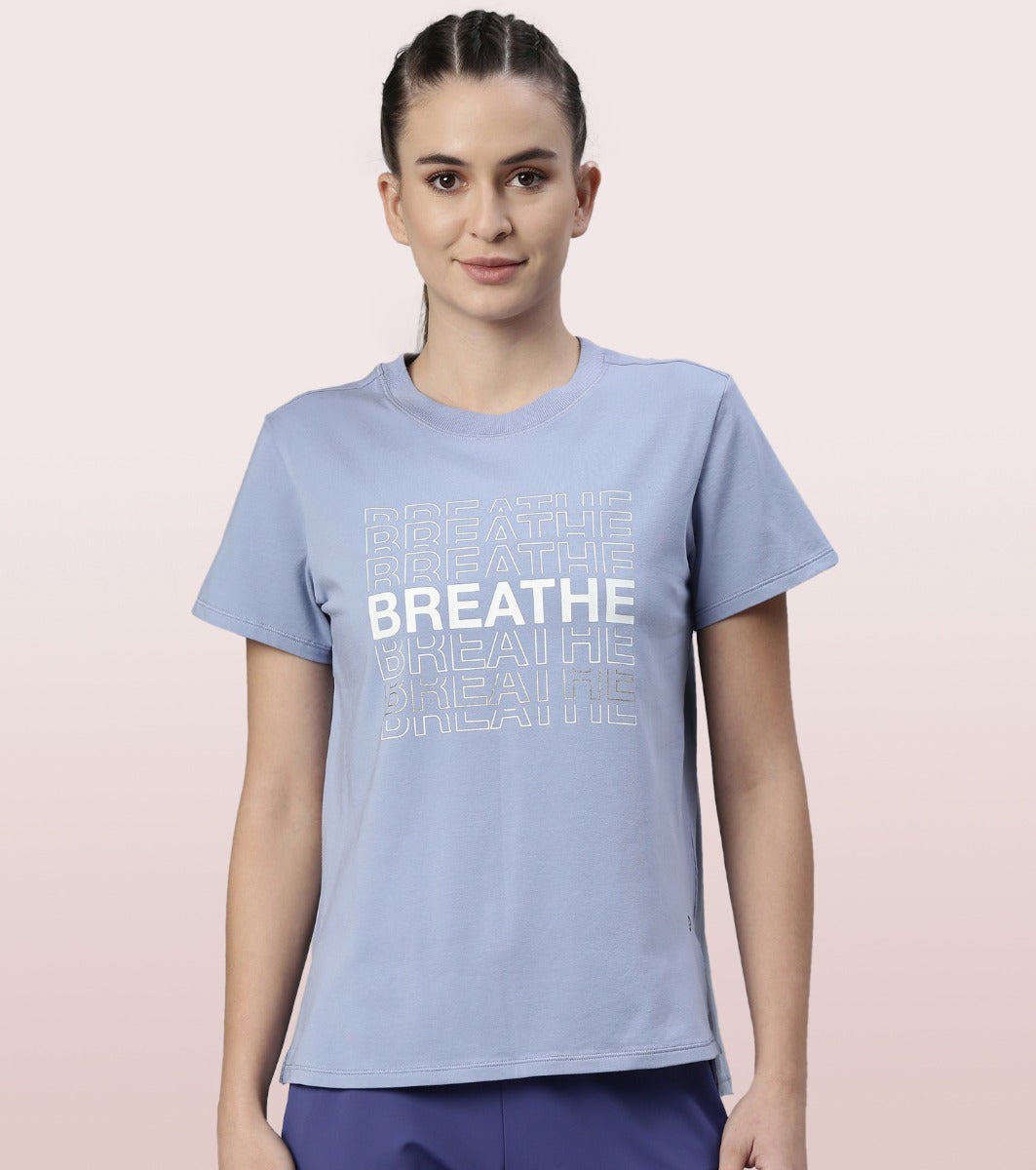 Active Cotton Tee | Short Sleeve Anti-Odour Cotton Tee With Graphic