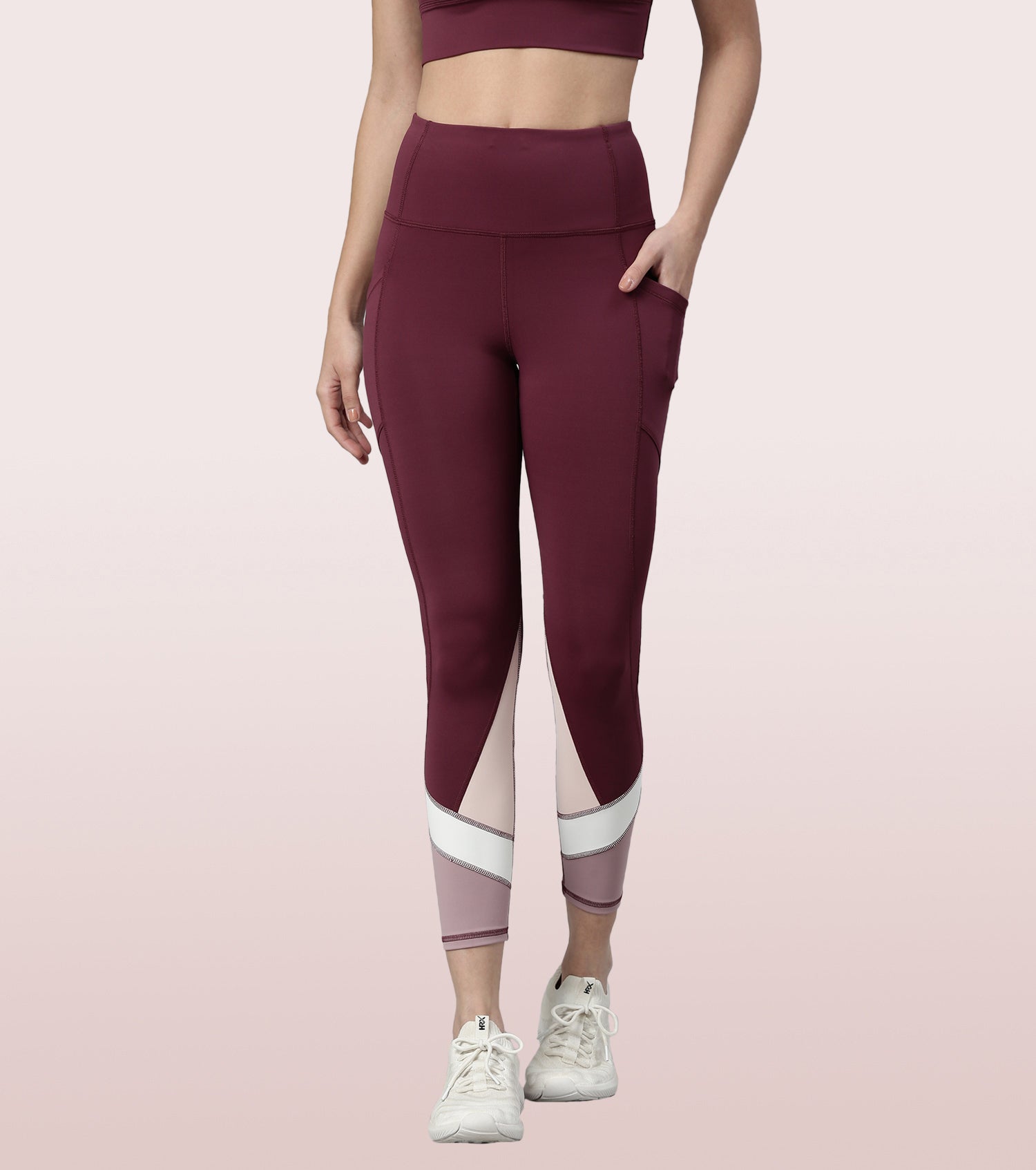 The New Energy Legging | Dry Fit Color Block Engineered Leggings