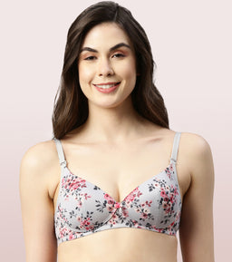 Buy Best T Shirt Bra Online in India - Padded, Non-Padded, Wirefree - –  Enamor