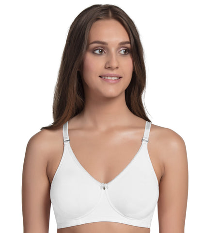 Enamor A019 T-Shirt Cotton Bra - Non-Padded Wirefree - Black 38C in  Vadodara at best price by Milan Collection - Justdial
