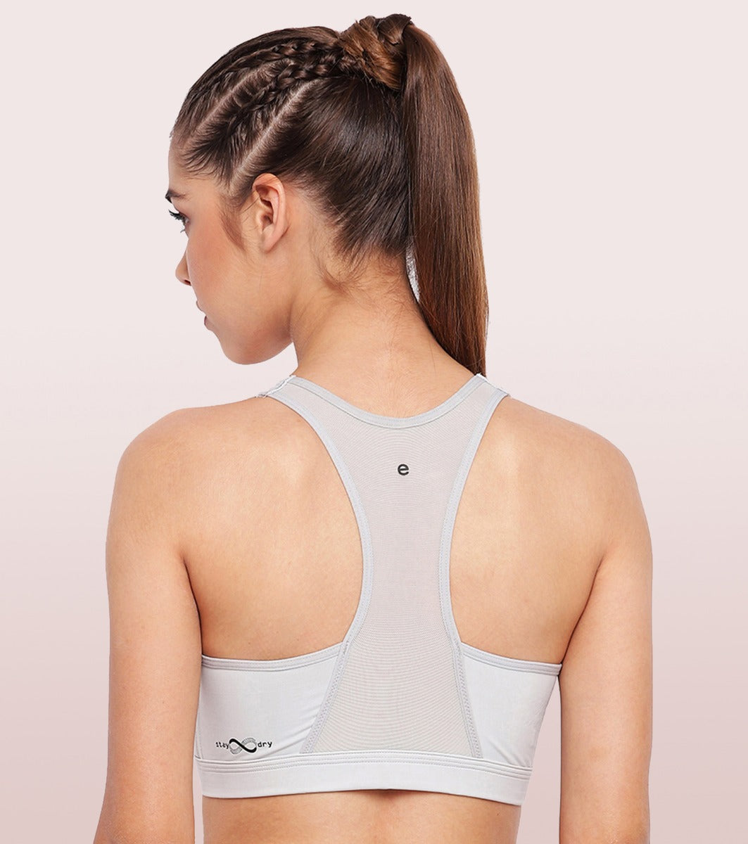 Enamor SB11 High Impact Sports Bra Padded Wirefree Front Zipper Grey 32D in  Jaipur - Dealers, Manufacturers & Suppliers - Justdial