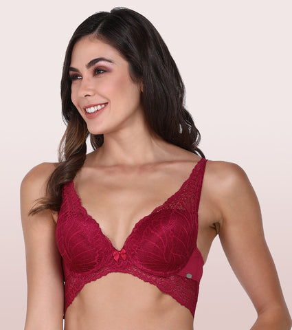 Enamor F091 Butterfly Cleavage Enhancer Plunge Push-Up Bra Padded Wired  Medium Coverage in Ahmedabad at best price by Half Ticket Store - Justdial