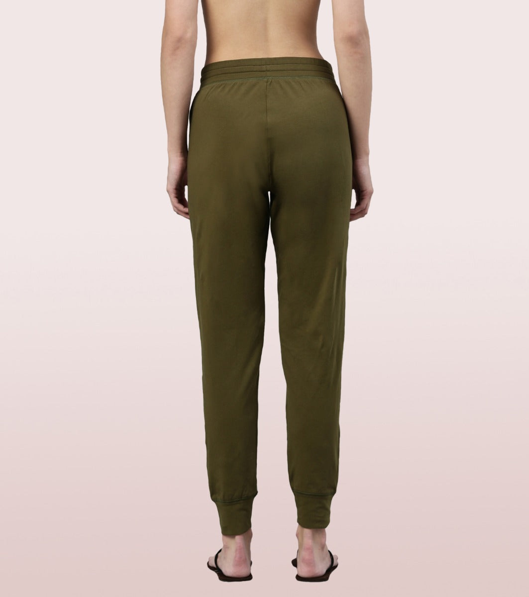 Lounge Jogger | Full Length Cotton Spandex Jogger