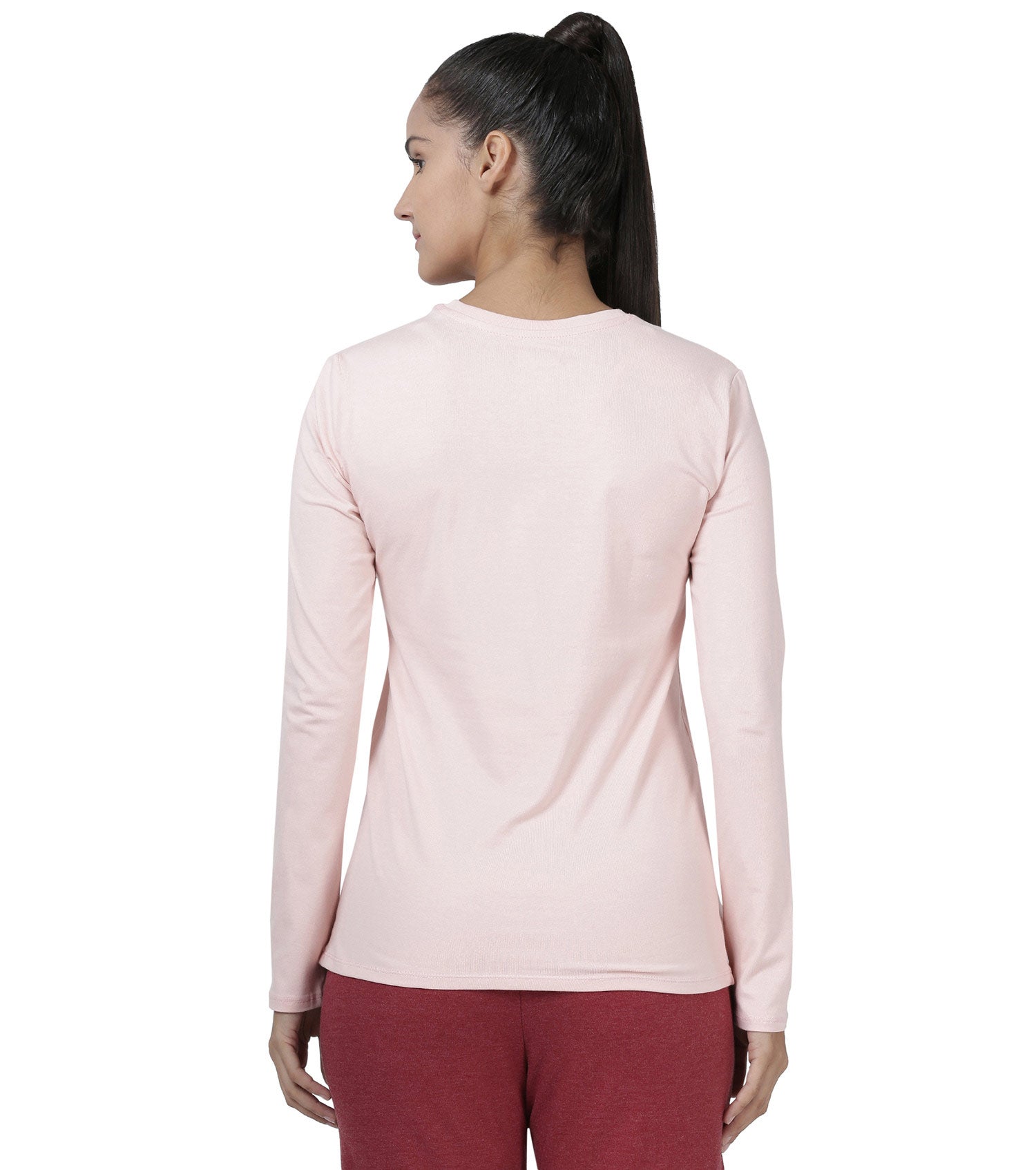 Essentials Cotton Long Sleeve Crew Tee