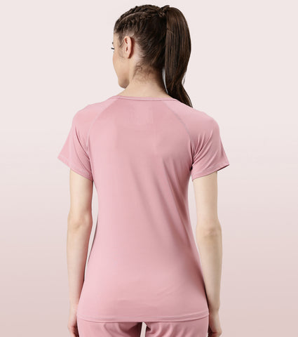 Enamor Active Dry Fit Graphic Tee For Women